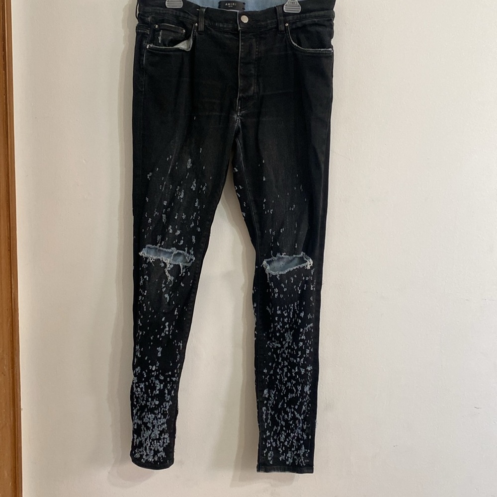 AMIRI Shotgun Jeans In Black 34sz